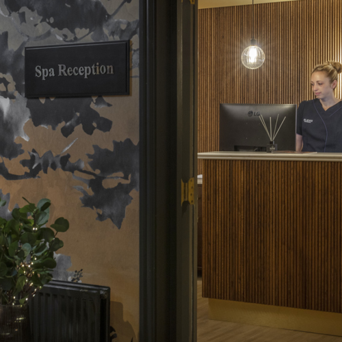 <p>WELCOME TO THE SPA</p>