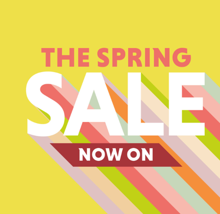 <strong>THE SPRING SALE IS HERE!</strong>